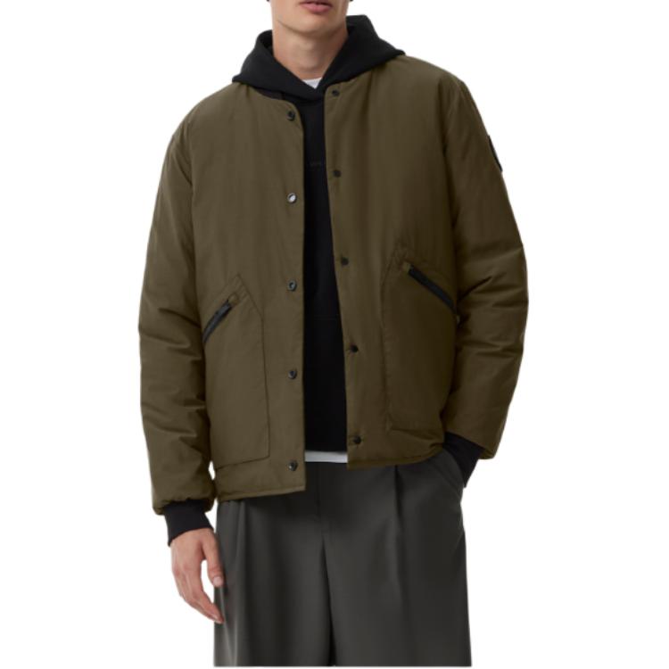 Purchase Canada Goose 黑標軍綠雙面穿羽絨飛行外套 男女款 3599MB-49