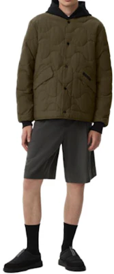 Canada Goose 黑標軍綠雙面穿羽絨飛行外套 男女款 3599MB-49 Details for Canada Goose 黑標軍綠雙面穿羽絨飛行外套 男女款 3599MB-49