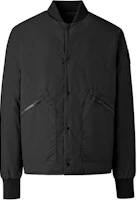 Canada Goose FW24 Black Reversible Bomber Jacket Unisex Short Casual Outerwear 3599MB-61 Canada Goose FW24 Black Reversible Bomber Jacket Unisex Short Casual Outerwear 3599MB-61