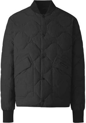 Canada Goose FW24 Black Reversible Bomber Jacket Unisex Short Casual Outerwear 3599MB-61 Lookbook Canada Goose FW24 Black Reversible Bomber Jacket Unisex Short Casual Outerwear 3599MB-61