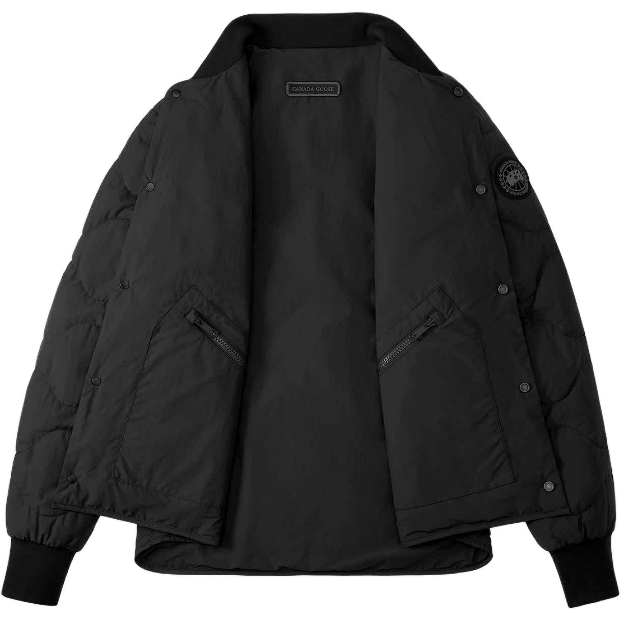 Canada Goose FW24 Black Reversible Bomber Jacket Unisex Short Casual Outerwear 3599MB-61 圖 4