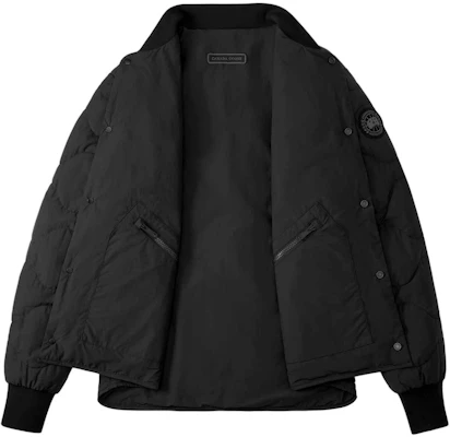 Canada Goose FW24 Black Reversible Bomber Jacket Unisex Short Casual Outerwear 3599MB-61 Shop Canada Goose FW24 Black Reversible Bomber Jacket Unisex Short Casual Outerwear 3599MB-61