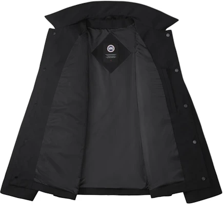Canada Goose FW24 Chaqueta Ligera Burnaby Logo Trabajo Negra. 2447MB-61 Lookbook Canada Goose FW24 Chaqueta Ligera Burnaby Logo Trabajo Negra. 2447MB-61