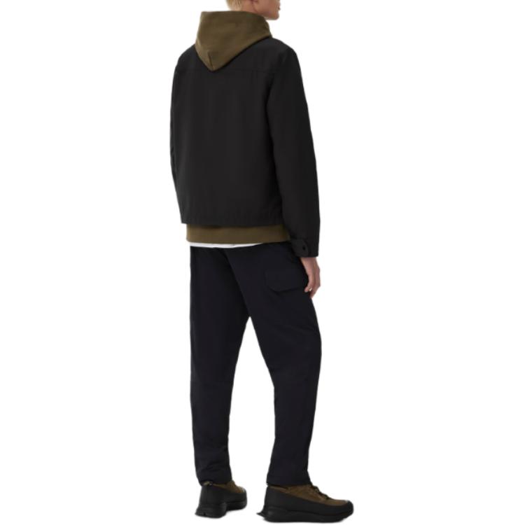 Canada Goose FW24 Rosedale Black High-Neck Lightweight Zip Jacket for Men. 2448MB-61 圖 4