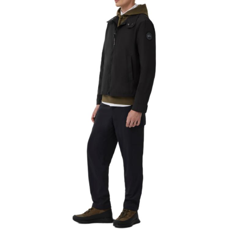 Canada Goose FW24 Rosedale Black High-Neck Lightweight Zip Jacket for Men. 2448MB-61 圖 5