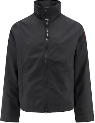 Canada Goose FW24 Jaket Hitam Zip-Up Warna Solid CG2448M4961 Buy Canada Goose FW24 Jaket Hitam Zip-Up Warna Solid CG2448M4961