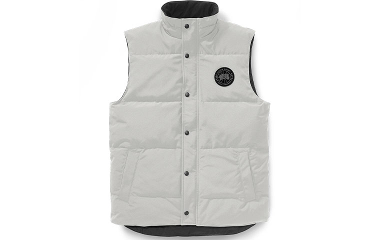 Canada Goose Garson Black Label  Lightweight Silver Birch Down Vest. 4151MB-200