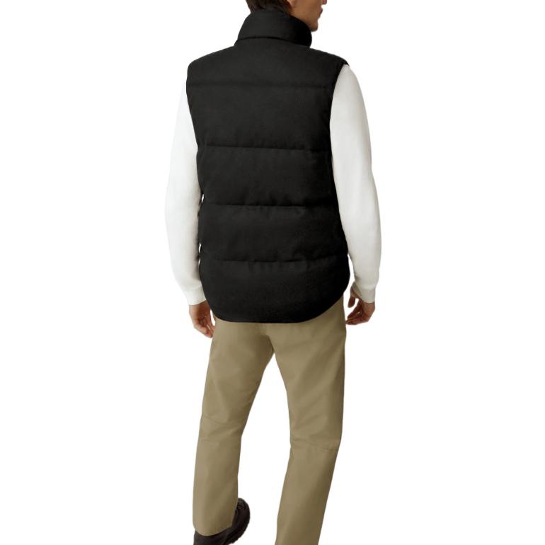 Purchase Canada Goose Garson Black Label Lightweight Down Vest Unisex Charcoal Black. 4151M1-1160