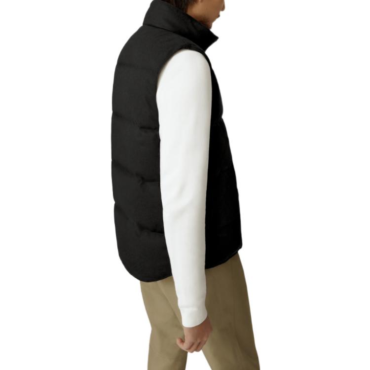 Sizing Canada Goose Garson Black Label Lightweight Down Vest Unisex Charcoal Black. 4151M1-1160