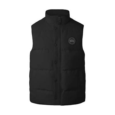 Canada Goose Garson Black Label Lightweight Outdoor Down Vest - Unisex Black. 2081MB-61