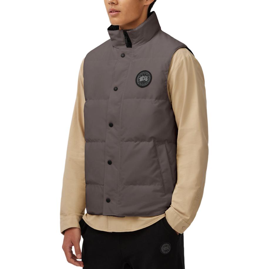 Purchase Canada Goose Garson Black Label Rompi Tahan Air Unisex - Abu Pesisir. 2081MB-811