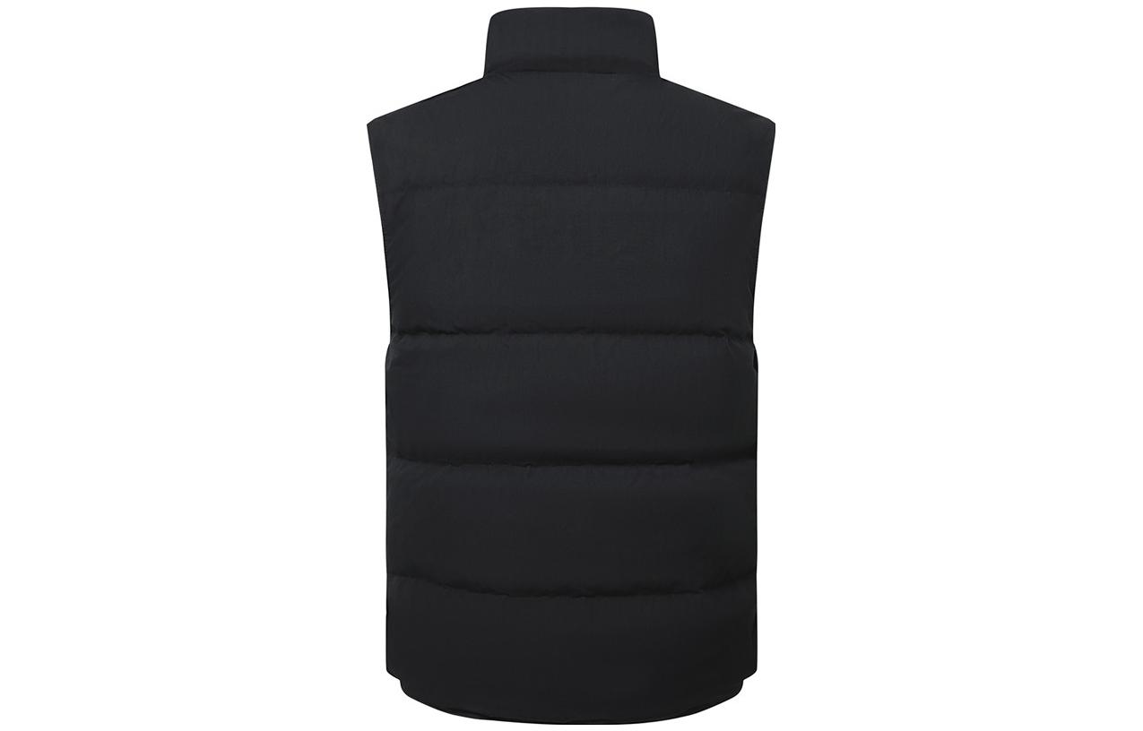 Lookbook 加拿大鵝Garson黑標防風休閒羽絨背心男女黑色 2081MB2-61