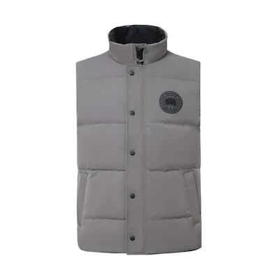 Canada Goose Garson Black Label Windproof Soft Vest Unisex Dark Grey. 2081MB2-811