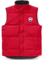 Canada Goose Garson Logo Down Vest Red for Men 4151M-11 Canada Goose Garson Logo Down Vest Red for Men 4151M-11