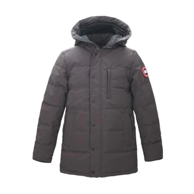 Canada Goose Garson Logo Hooded Down Jacket Grey. 2079M-66