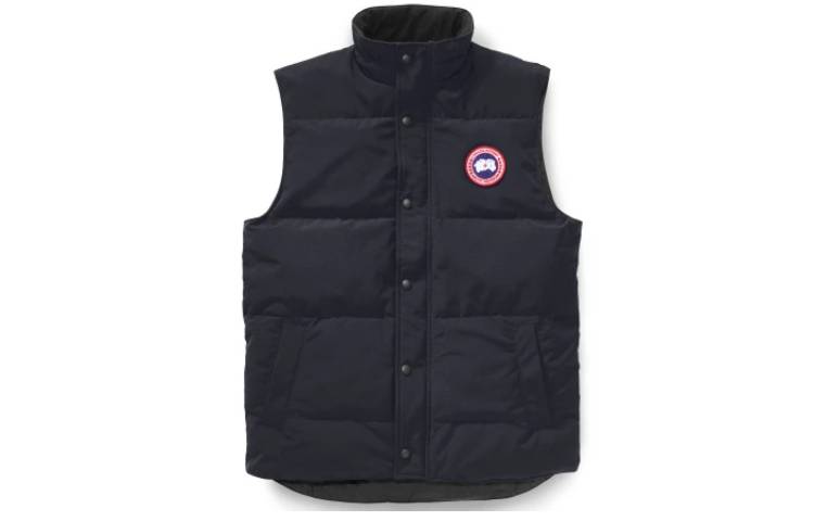 Canada Goose Garson Vest Red Label Unisex Down-Filled Windproof Navy 4151M-67
