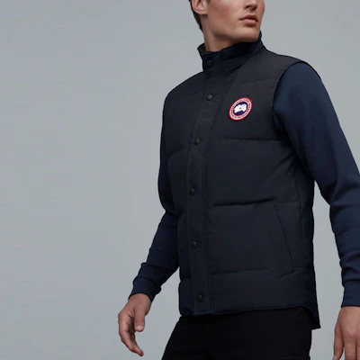 Canada Goose Garson Vest Red Label Unisex Down Windproof Navy Jaket 4151M-67 Purchase Canada Goose Garson Vest Red Label Unisex Down Windproof Navy Jaket 4151M-67