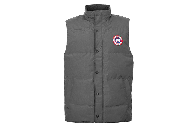 Order Canada Goose Garson Vest Logo Merah Unisex Bulu Angsa Graphite 4151M-66