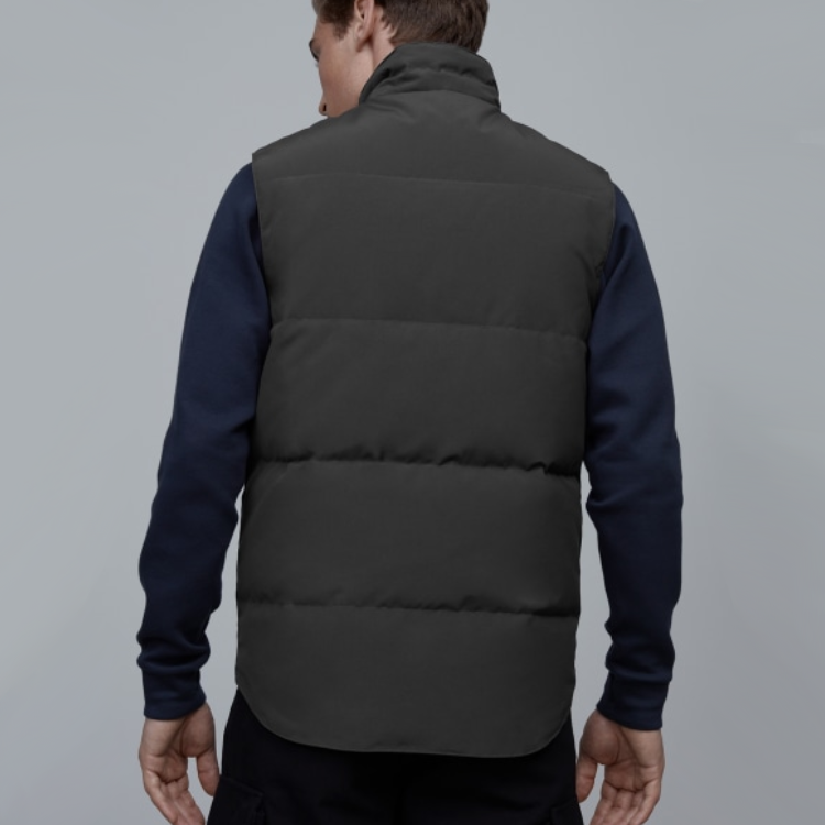 Details for Canada Goose Garson Vest Logo Merah Unisex Bulu Angsa Graphite 4151M-66