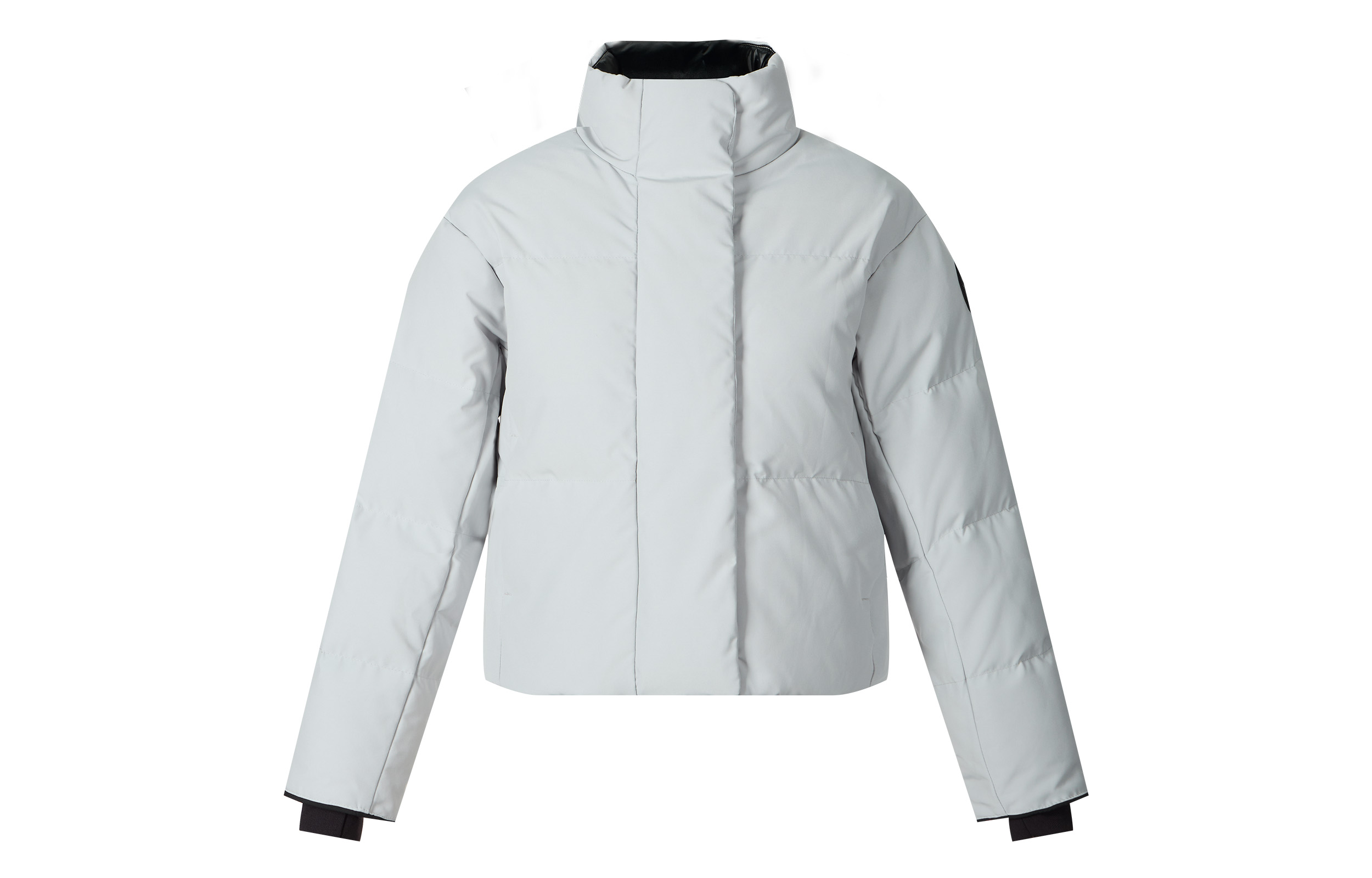 Canada Goose Grandview FW24  Silver Birch Short Down Jacket Black Label 2266WB-200