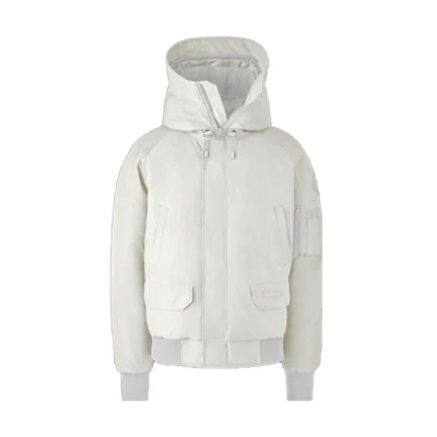 Canada Goose Humanature Chilliwack Pilot Jacket Short Down Coat Beige Mens 2050M1-99
