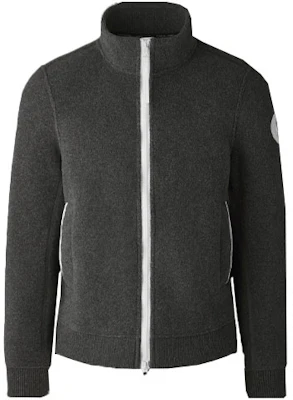 加拿大鹅 Humanature 深灰色全拉链羊毛抓绒夹克 7049M1-211 Buy 加拿大鹅 Humanature 深灰色全拉链羊毛抓绒夹克 7049M1-211