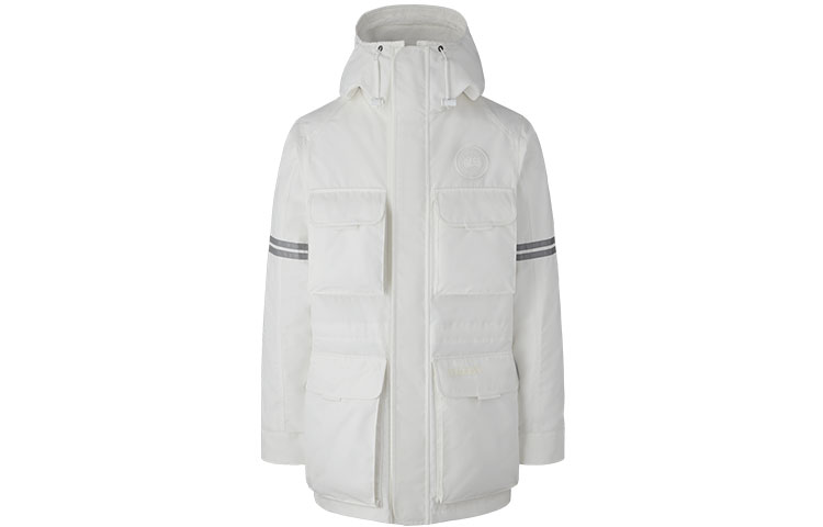 Canada Goose Humanature SS22  Beige Hooded Utility Jacket with Multiple Pockets. 4183M1-99 圖 2