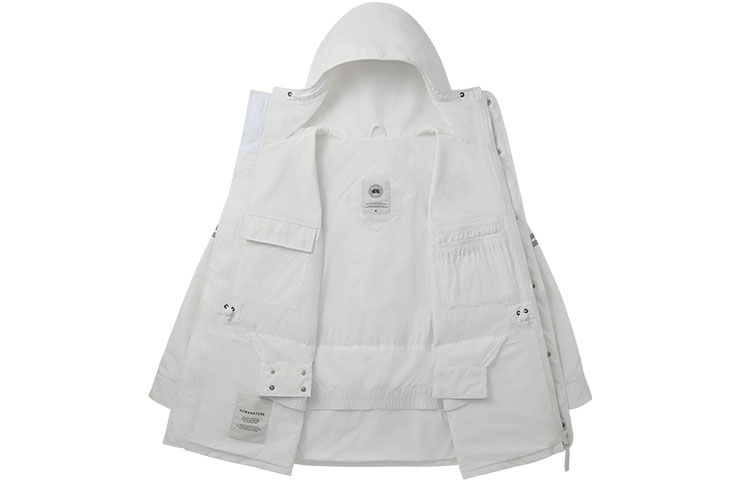 Canada Goose Humanature SS22  Beige Hooded Utility Jacket with Multiple Pockets. 4183M1-99 圖 3