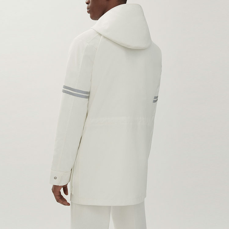 Canada Goose Humanature SS22  Beige Hooded Utility Jacket with Multiple Pockets. 4183M1-99 圖 5