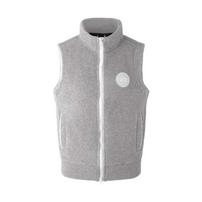 Canada Goose Humanature White Label Lightweight Fleece Vest Unisex - Grey. 7052M1-99