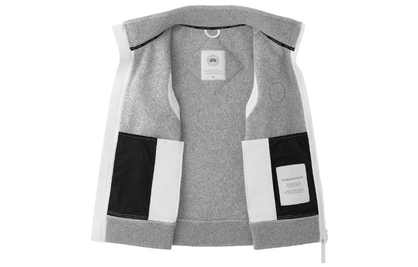 Lookbook Canada Goose Humanature 白標輕量羊毛背心 男女款 - 灰色 7052M1-99