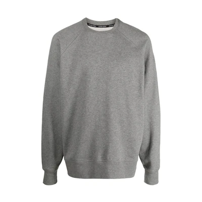 Canada Goose Huron Grey Logo Crewneck Sweatshirt Long Sleeve. 7400MB-47