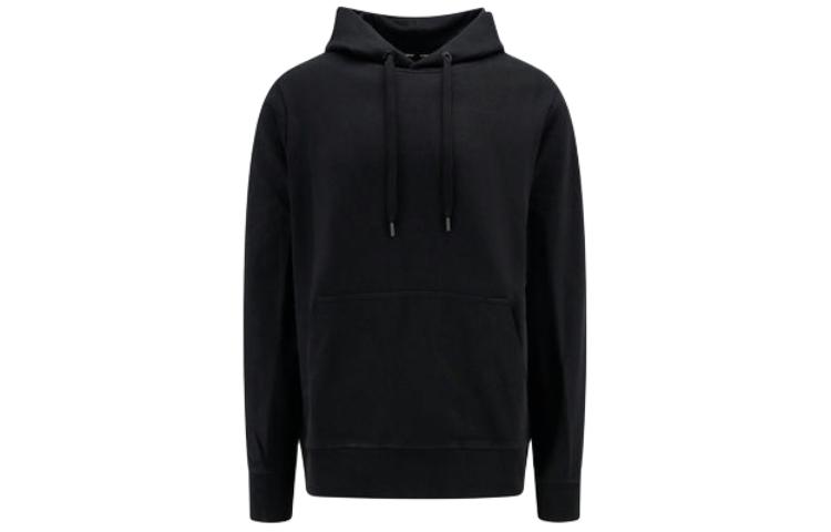 Canada Goose Huron Black Logo Hoodie for Men CG7403M4-961