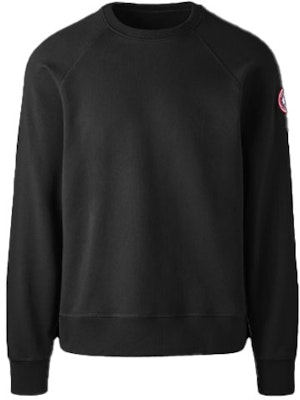 Canada Goose Huron FW21 Logo Crewneck Sweatshirt Hitam. 7400M-61 Order Canada Goose Huron FW21 Logo Crewneck Sweatshirt Hitam. 7400M-61