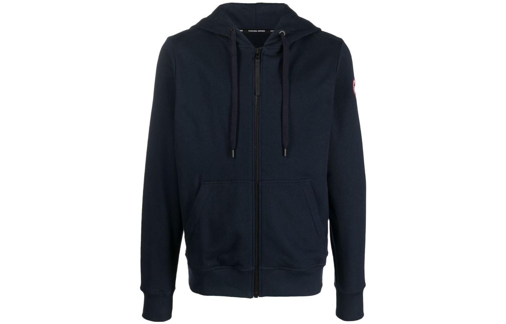 Canada Goose Huron FW22 Lightweight Navy Zip Jacket Mens Casual Sweater 7401M-63