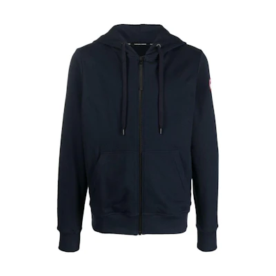 Canada Goose Huron FW22 Lightweight Navy Zip Jacket Mens Casual Sweater 7401M-63