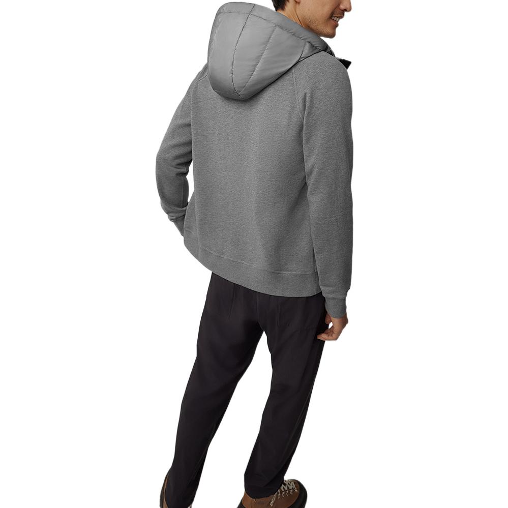 Canada Goose Huron FW22 Red Label Full-Zip Hoodie Jacket Unisex - Light Grey 6843M-717 圖 5