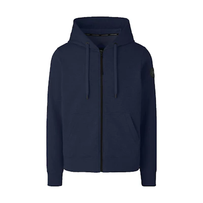 Canada Goose Huron Logo Lightweight Full-Zip Hoodie Jacket Blue - 7401MB-63