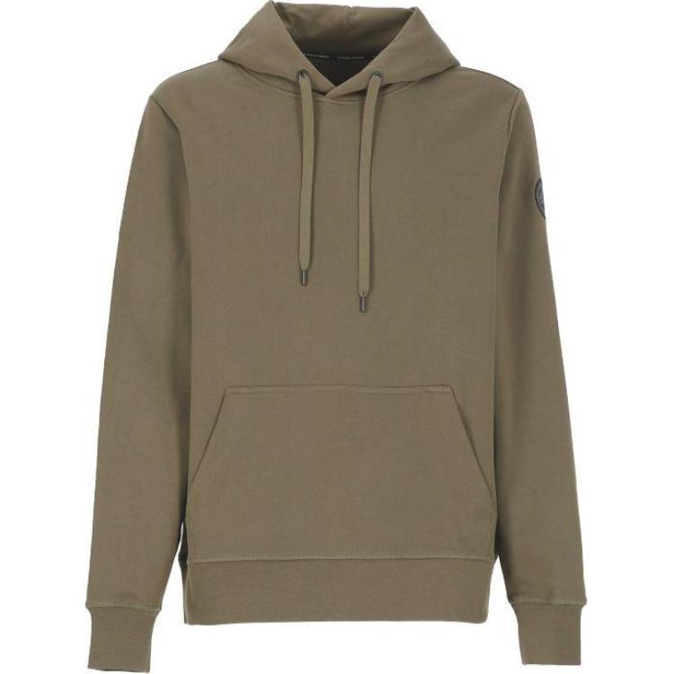 Canada Goose Huron Solid Color Pullover Hoodie Green CG7403MB-CGGRN49