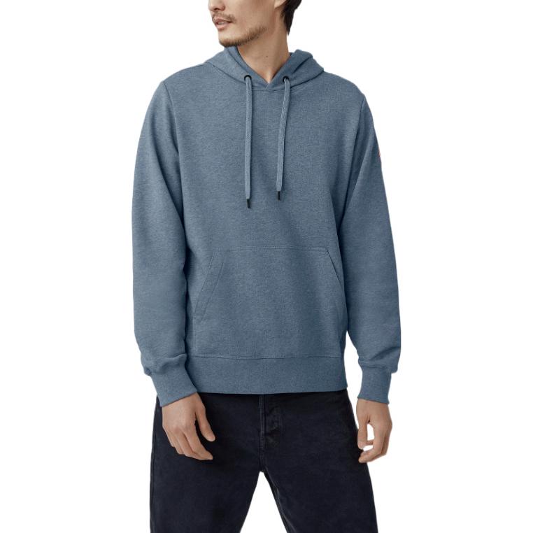 Canada Goose Huron Solid Logo Pullover Hoodie  Hyperion Blue. 7403M-222 圖 3
