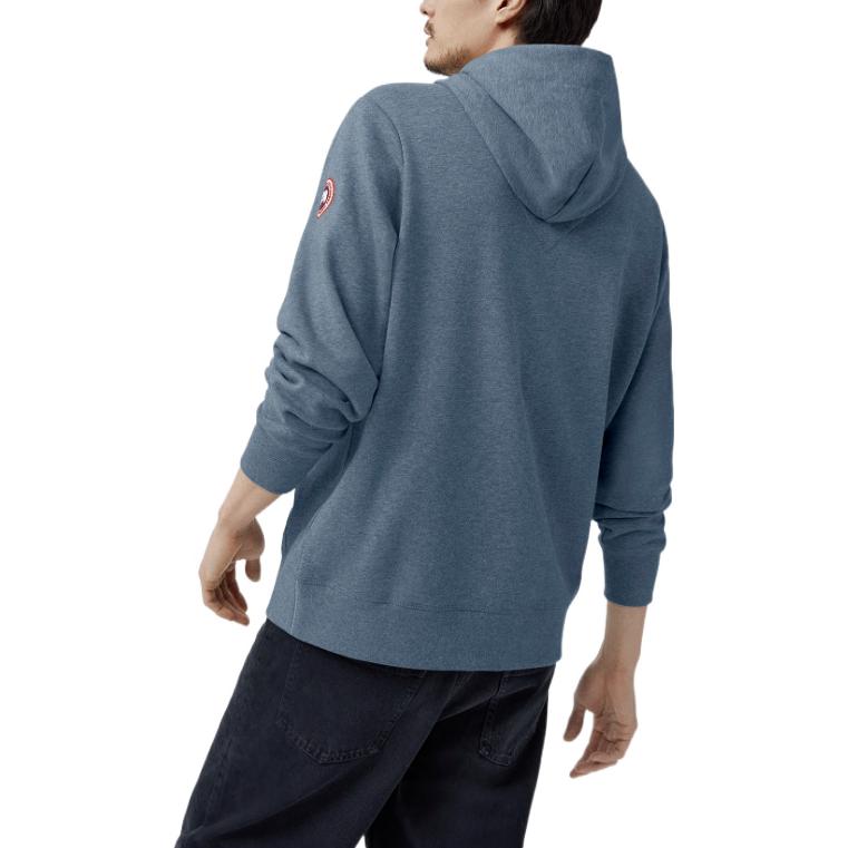 Canada Goose Huron Solid Logo Pullover Hoodie  Hyperion Blue. 7403M-222 圖 4