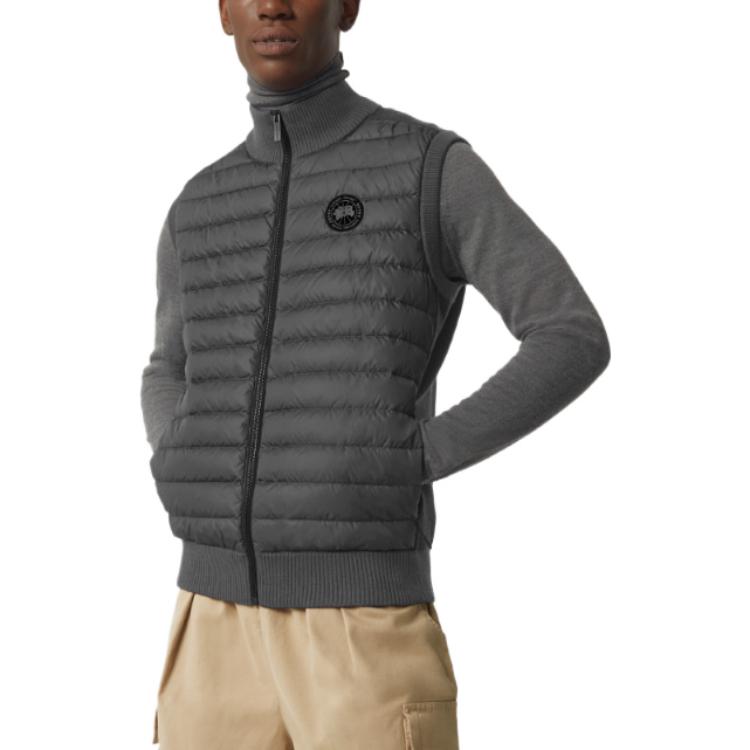 Lookbook Canada Goose HyBridge® FW22  Iron Gray Windproof Waterproof Down Vest. 6829MB-699