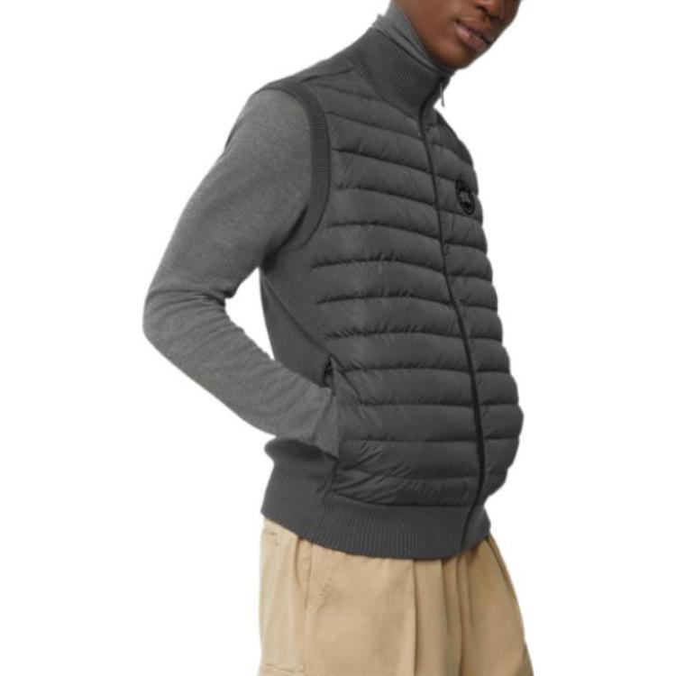 Purchase Canada Goose HyBridge® FW22  Iron Gray Windproof Waterproof Down Vest. 6829MB-699