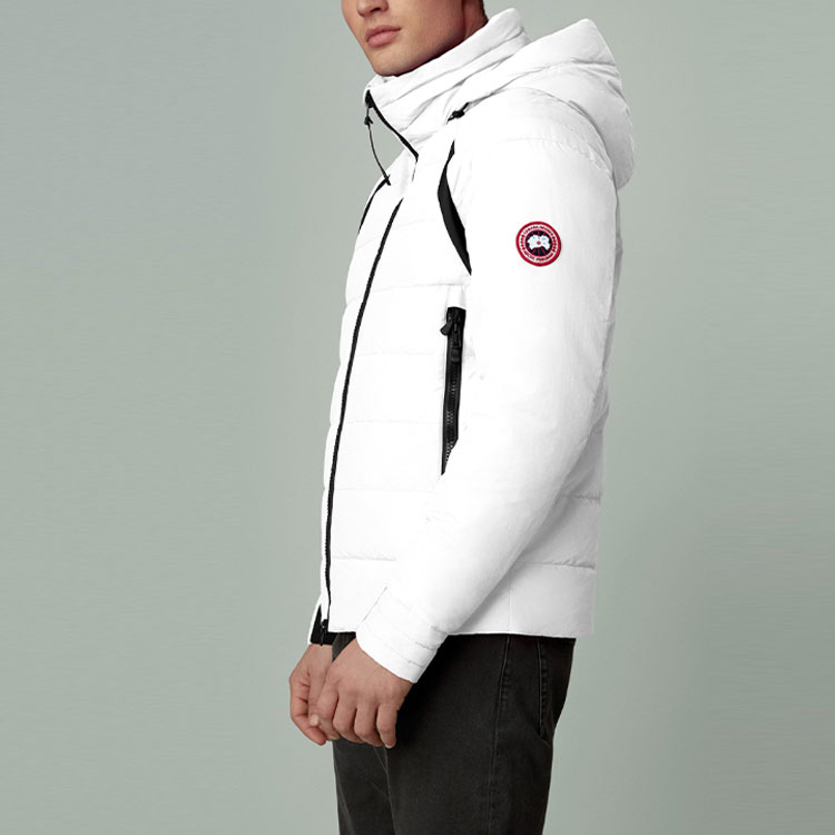 Canada Goose HyBridge® Red Label Matte Windproof Waterproof Down Jacket White 2741M-433 圖 6