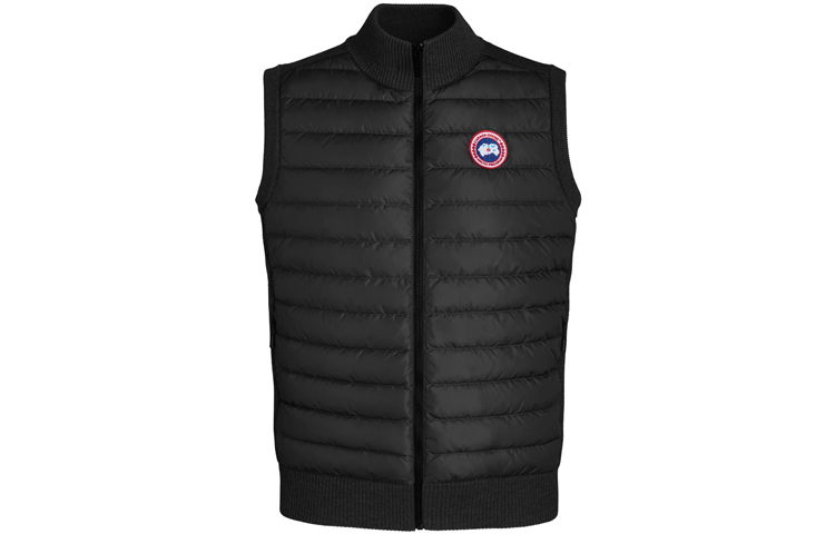 Canada Goose HyBridge Black Vest Windproof Waterproof Lightweight Unisex. 6829M-61