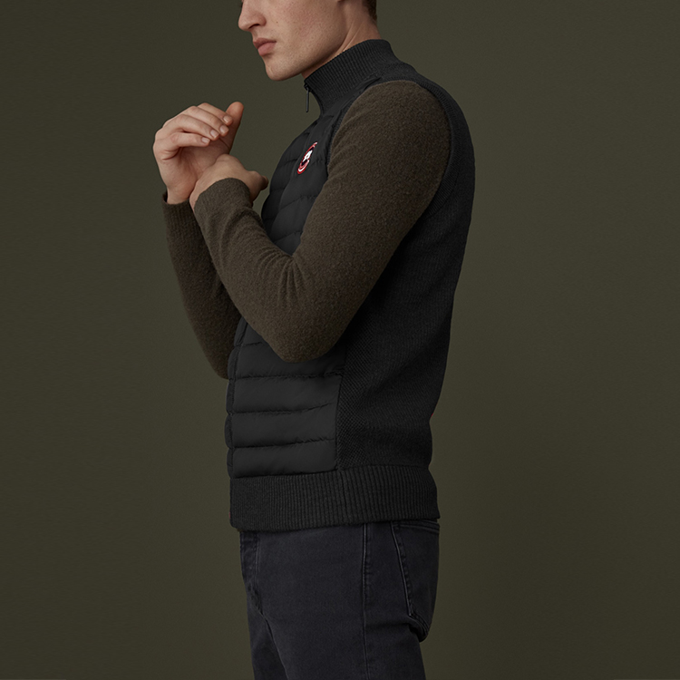 Purchase Canada Goose HyBridge Black Vest Windproof Waterproof Lightweight Unisex. 6829M-61