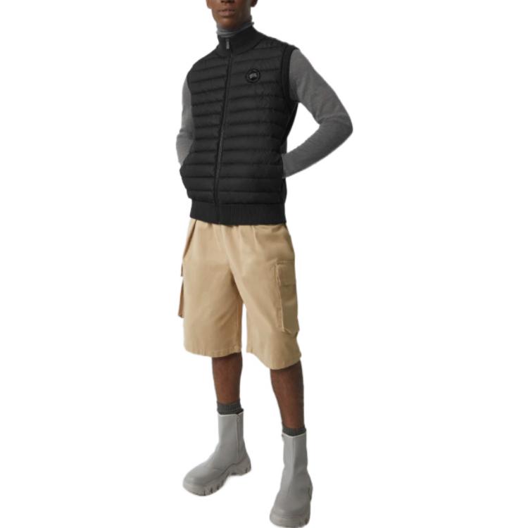 Canada Goose HyBridge FW22  Black Quilted Knit Sleeveless Vest. 6829MB-61 圖 4