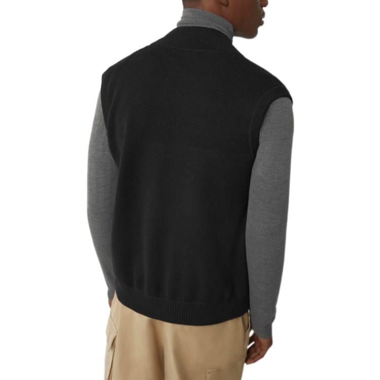 Canada Goose HyBridge FW22  Black Quilted Knit Sleeveless Vest. 6829MB-61 圖 5