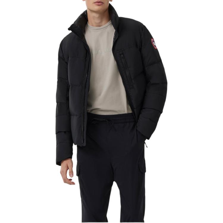 Shop 加拿大鹅 HyBridge FW24 黑色轻量男女同款防风防水羽绒服 2747M-61