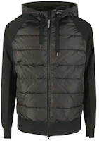 Canada Goose Hybridge Huron Hooded Zip Jacket Black 6843M4-761 Canada Goose Hybridge Huron Hooded Zip Jacket Black 6843M4-761